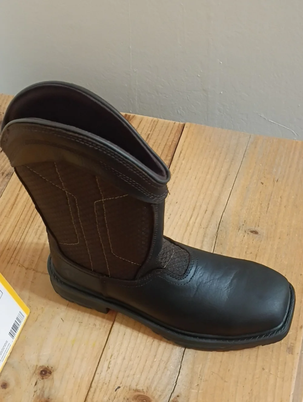 Herman Survivors Men's Granite Pull On Steel Toe Work Boots Size 8 NWT